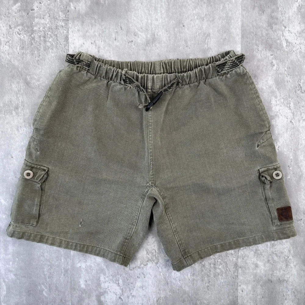 Vintage ALF Kuhl Shorts Men's Large Green Patina Älfwear Gorpcore Granola 90s